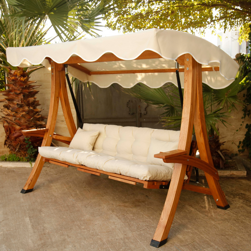 Antik S2500 Bahçe Salıncağı Krem