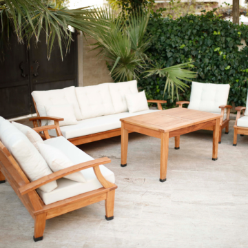 QUİN BAHÇE OTURMA GRUBU Krem