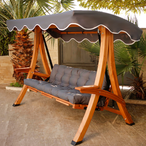 Antik S2500 Bahçe Salıncağı Antrasit