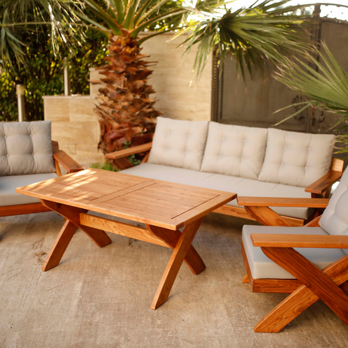 Antix Bahçe Oturma Takımı Gri