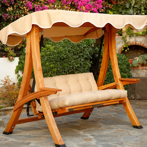 Antik İ2000 Bahçe Salıncağı Cappucino